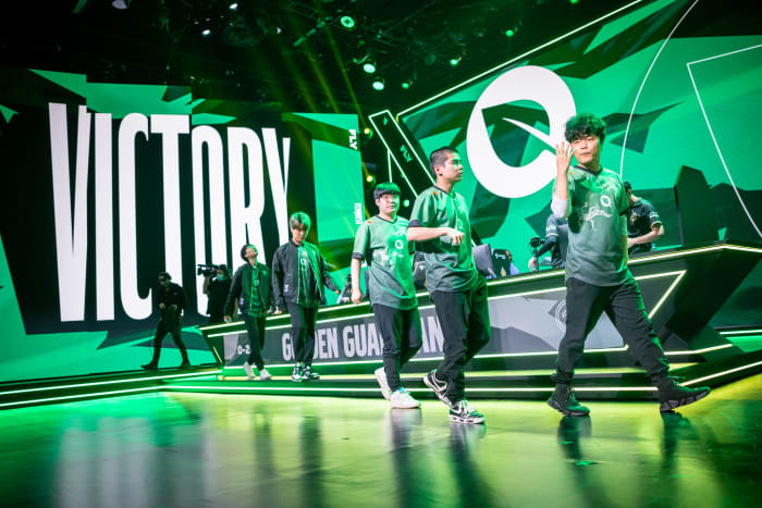 Week two of the 2023 LCS Spring Split on February 2, 2023 at Riot Games Arena. (Photo by Colin Young-Wolff/Riot Games)